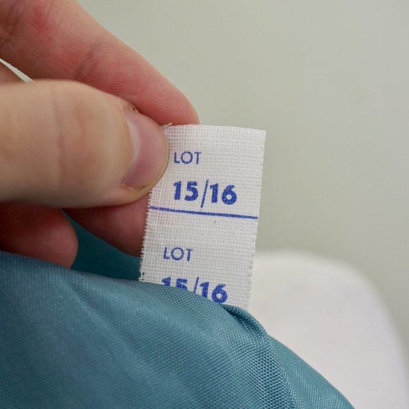 💜 VINTAGE Light Blue Hooded Long Sleeve Jacket/Coat - Picture 8 of 15